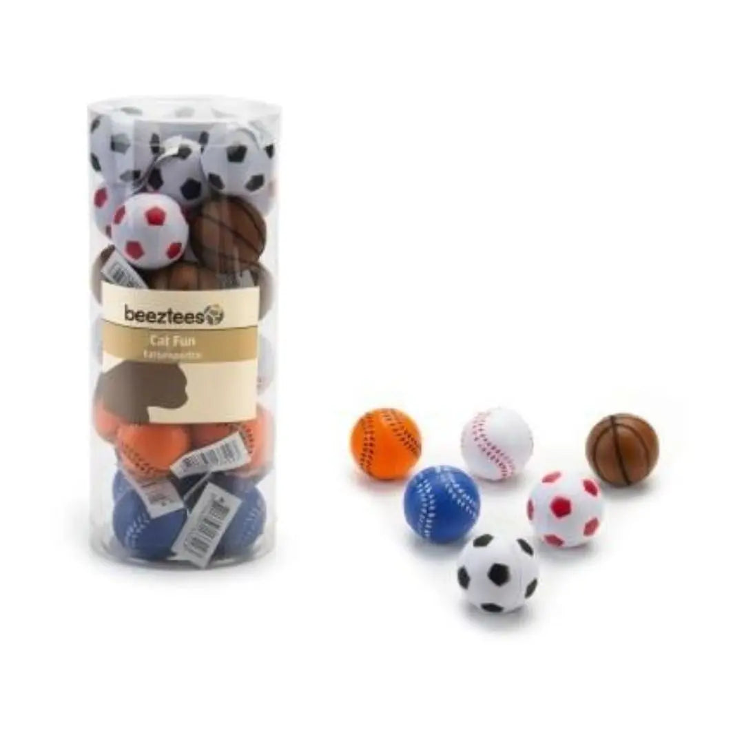 BeezTees Katteleke Sponge Sportsball BeezTees