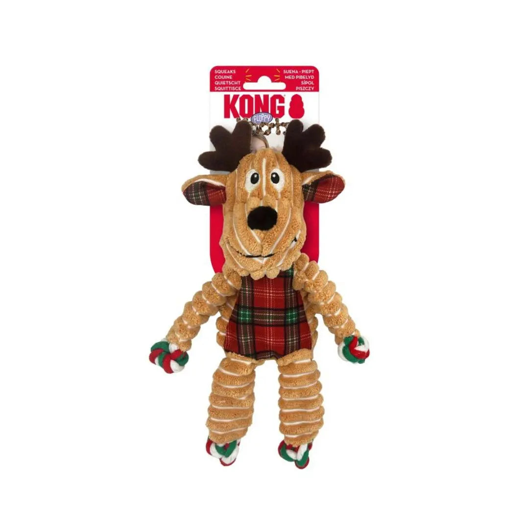 KONG Juleleke Bamse Wild knots Reinsdyr Kong