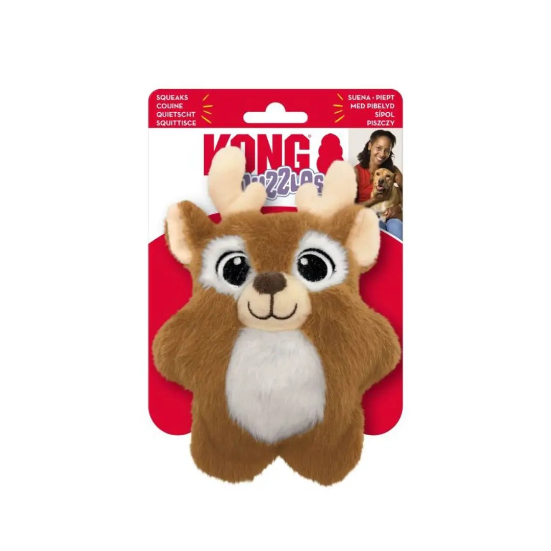 KONG Juleleke Snuzzles Reinsdyr Kong