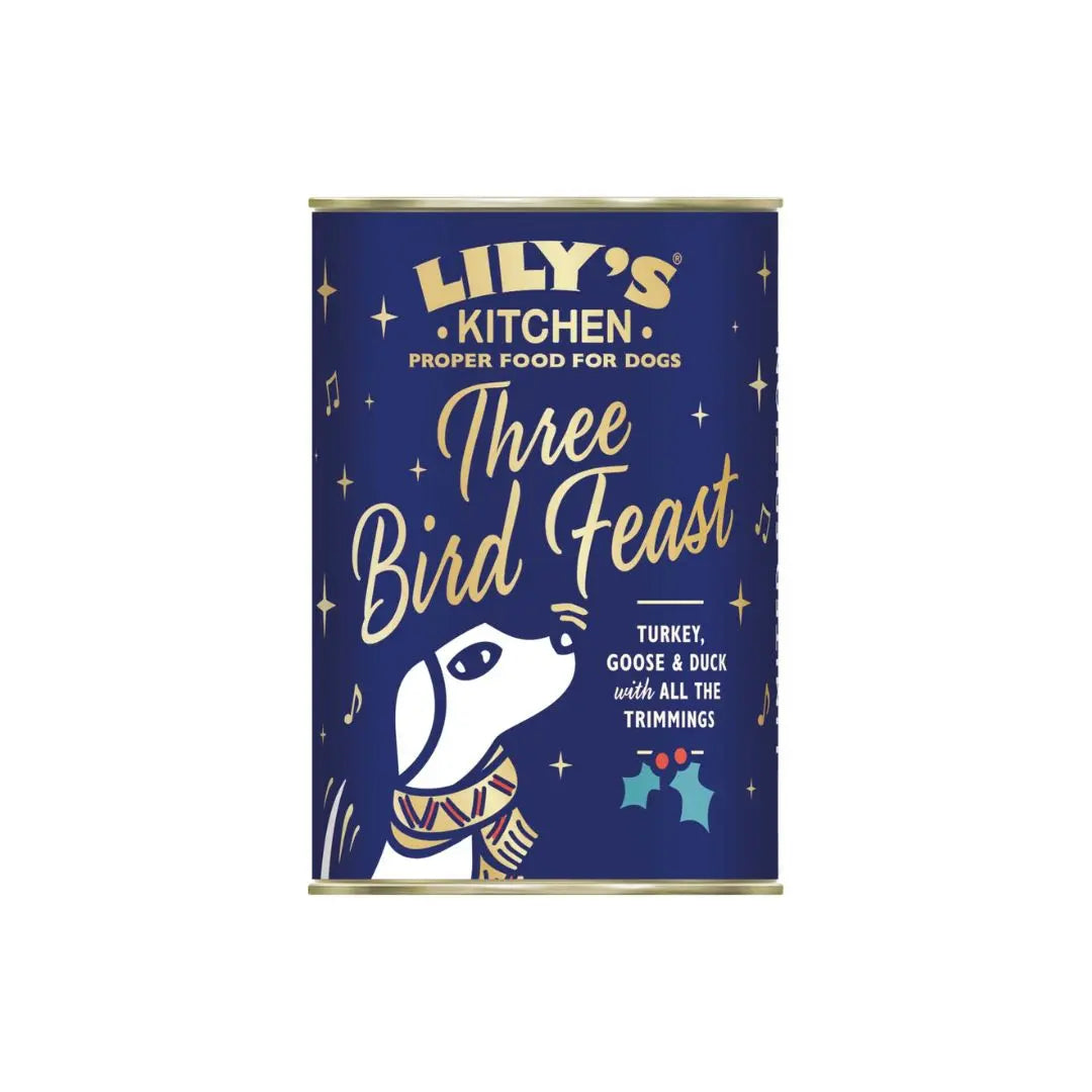 Lily's Kitchen Våtfôr - Three Bird Feast Lilys Kitchen