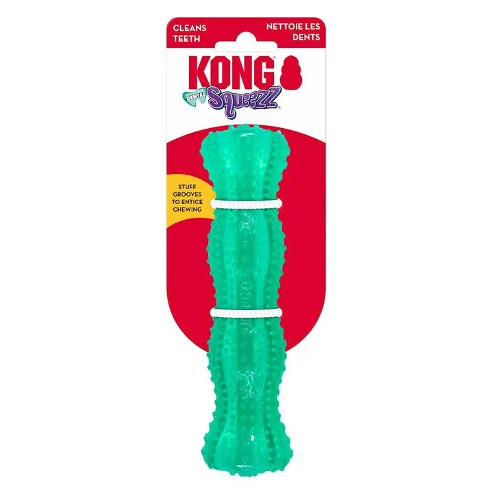 KONG Squeezz Dental Stick Grønn M