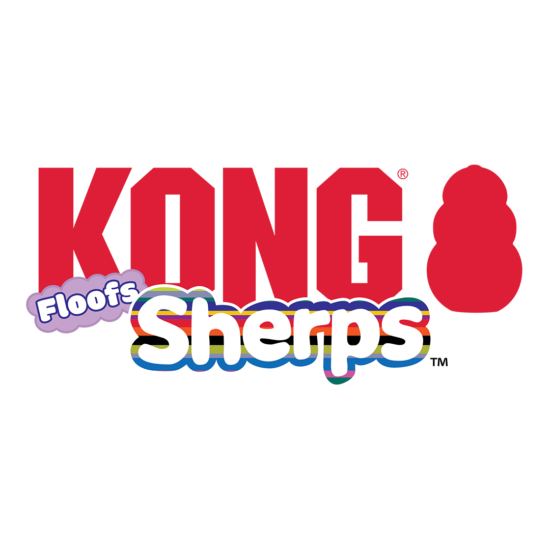 KONG Sherps Floofs Sheep Medium Flerfarget