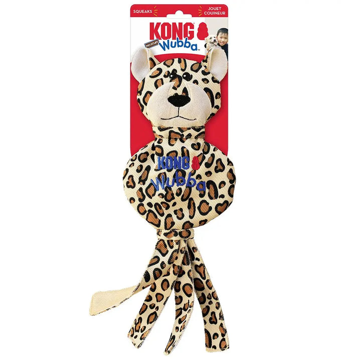 KONG Wubba NoStuff Cheetah 40cm