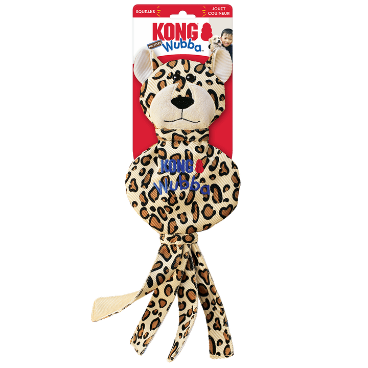 KONG Wubba NoStuff Cheetah 40cm