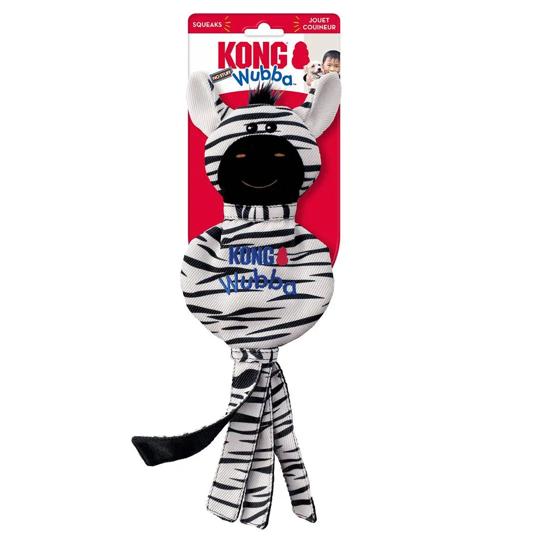 KONG Wubba NoStuff Zebra 40cm