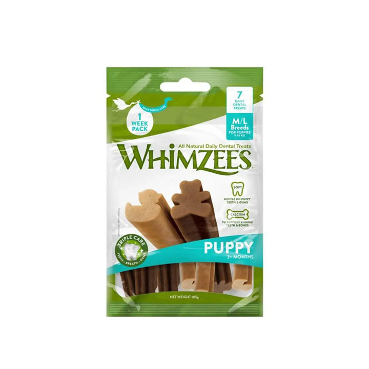 Whimzees Puppy M/L 105g Whimzees