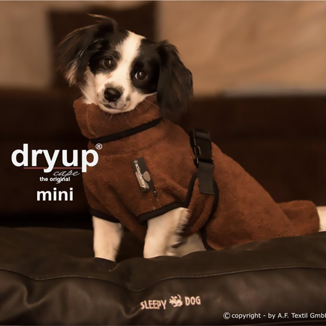 Dryup Cape Original Mini Tørkedekken, Brun