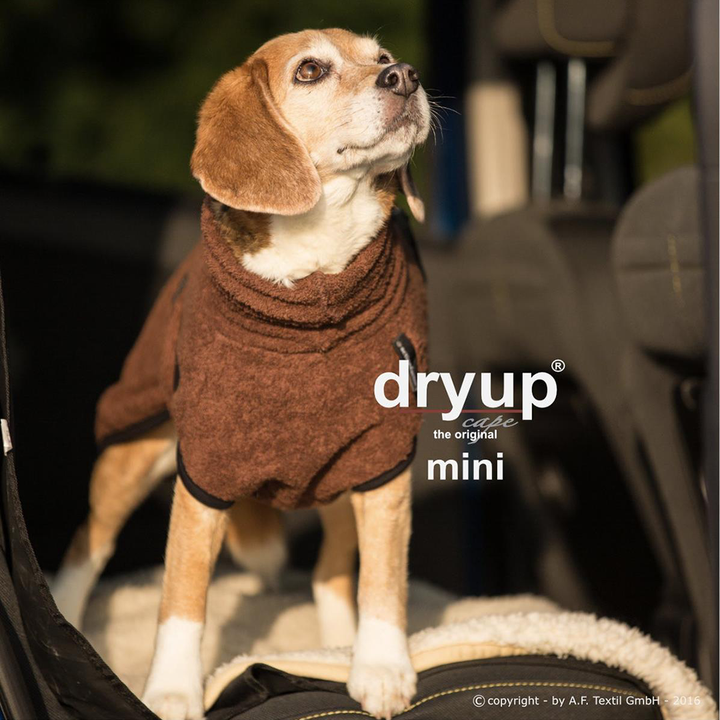 Dryup Cape Original Mini Tørkedekken, Brun